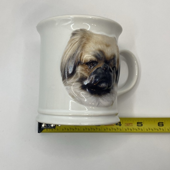 Vintage XPRES Best‎ Friend Originals Pekingese 3D Mug Cup Barbara Augello 1999 - Picture 9 of 9